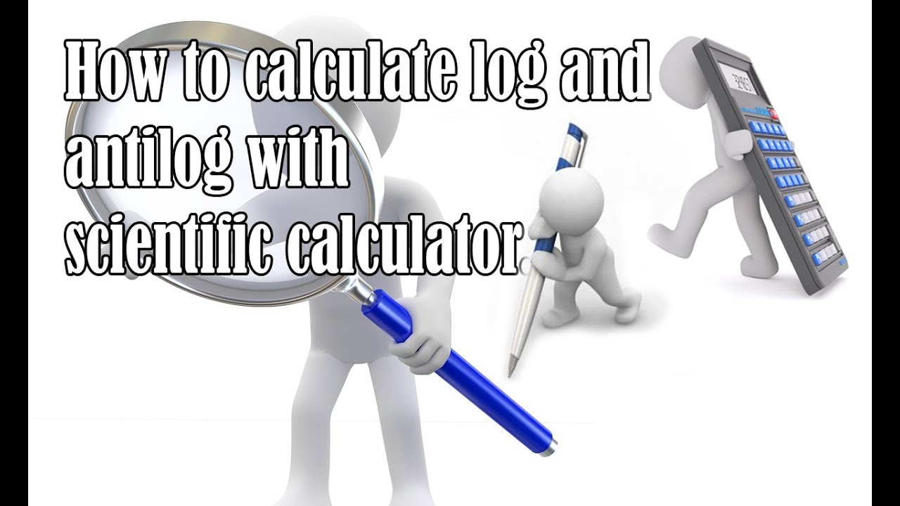 how to put antilog in a calculator